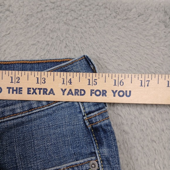 Levi's 515 Boot Cut Jeans Women's 6 Short Medium Wash Stretch Denim - Picture 8 of 10